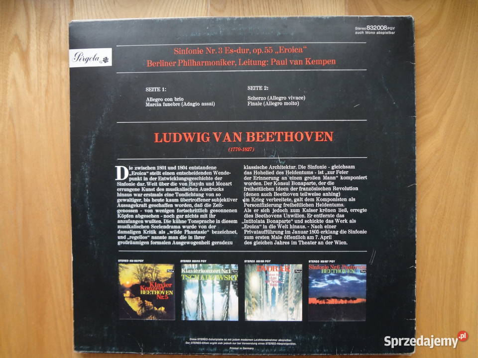 Muzyka Klasyczna 5 płyt płyta winylowa Wrocław sprzedam