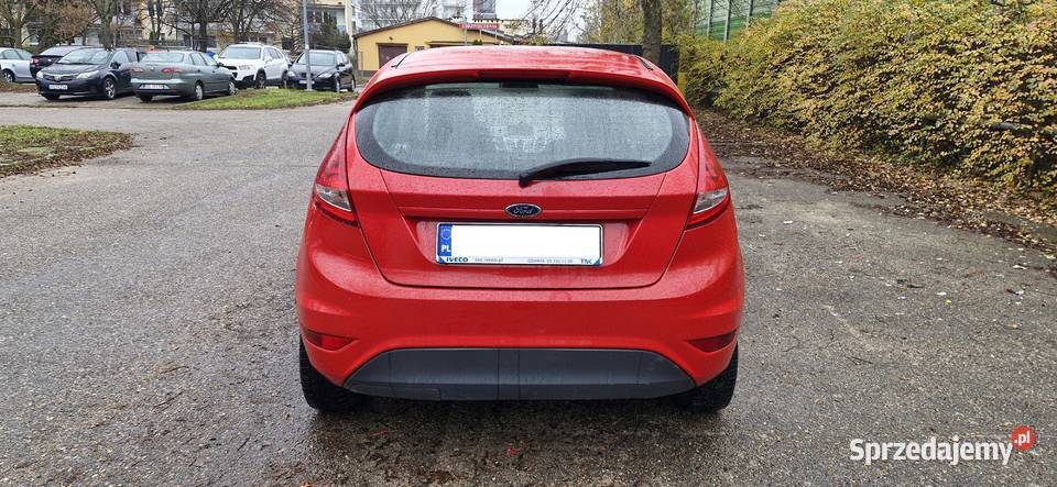 Ford Fiesta 13 B 2010r klimatyzacja 160 pomorskie Gdańsk