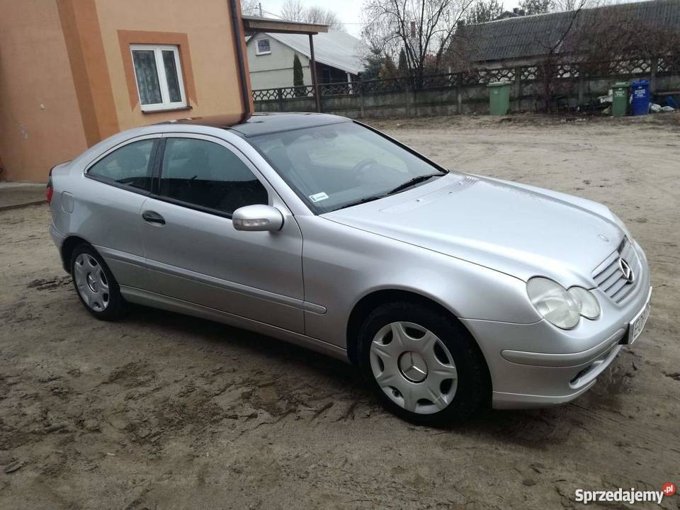 Mercedes c180 coupe w203 szyberdach Żarnów