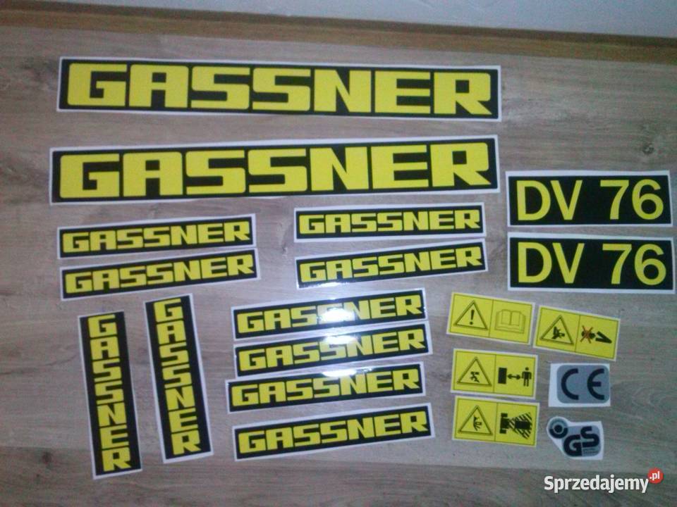 Gassner naklejki na pług Wola Wiewiecka