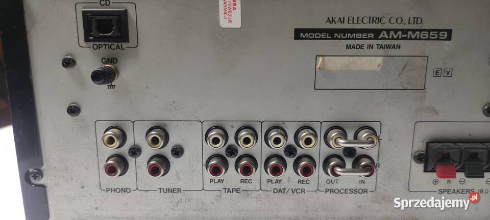Wzmacniacz Akai AMM659 Kutno