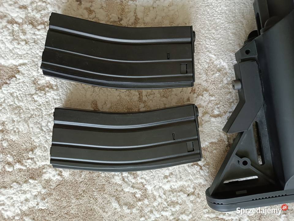 Replika karabinu M4 komplet pudełko magazynki Sporty strzeleckie i myślistwo Radom