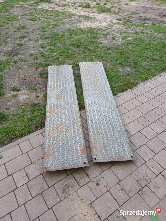 Najazdy do lawety przyczepy