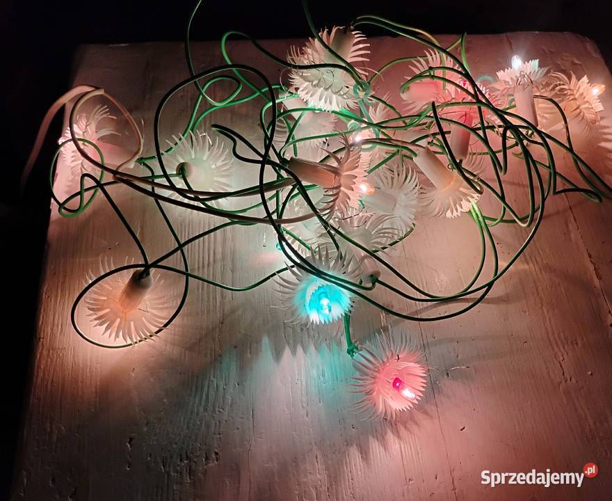 lampki na Choinkę PRL Pozostałe Antyki, Sztuka, Kolekcje małopolskie Bukowno