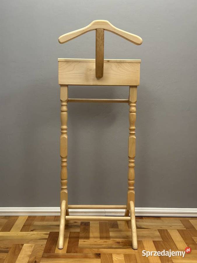 Stojak na ubrania wieszak kamerdyner z litego Ropczyce