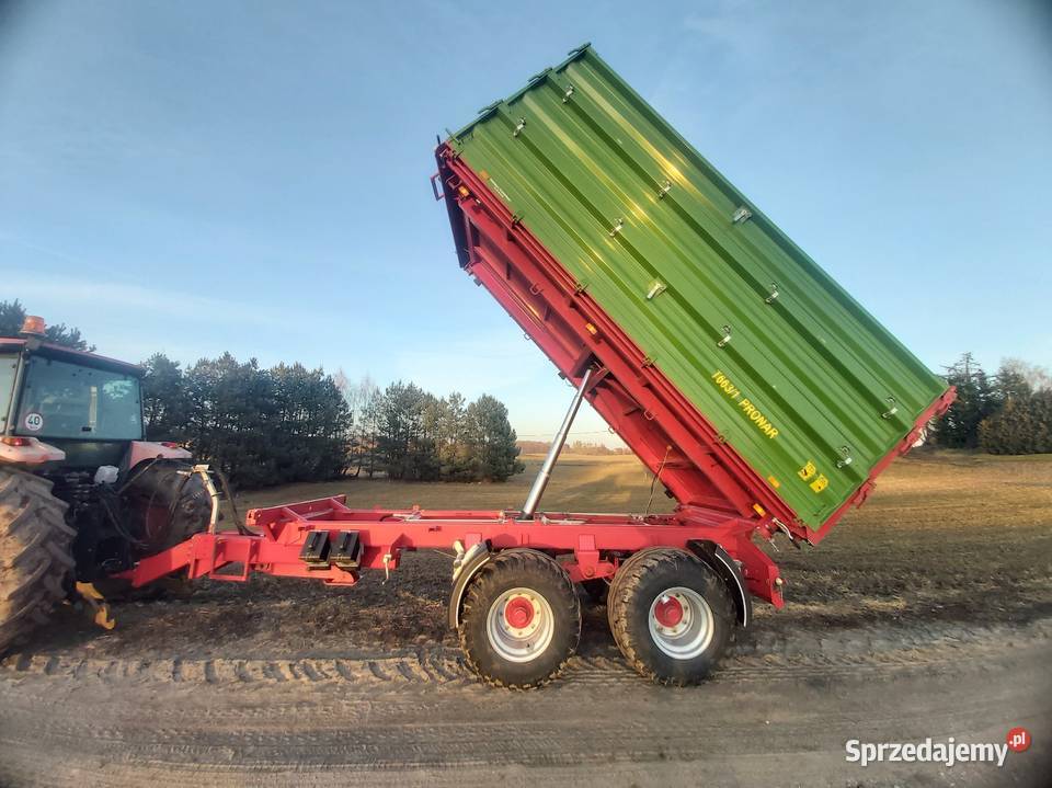 Przyczepa Pronar T 6631 prod 2017 10000kg kujawsko-pomorskie Jabłonowo Pomorskie