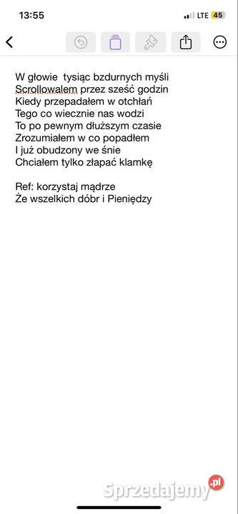 Wyjątkowe teksty piosenek Brzesko