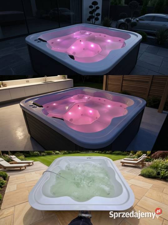 Jacuzzi kwadratowe 51 na drewno balia Starogard Gdański sprzedam
