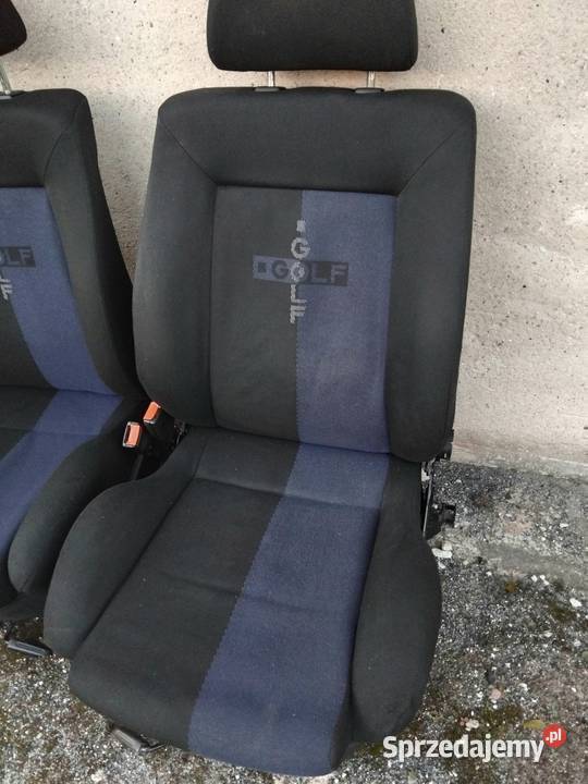 Fotele siedzenia kubełkowe Golf 3 III MK3 MKIII Grodków