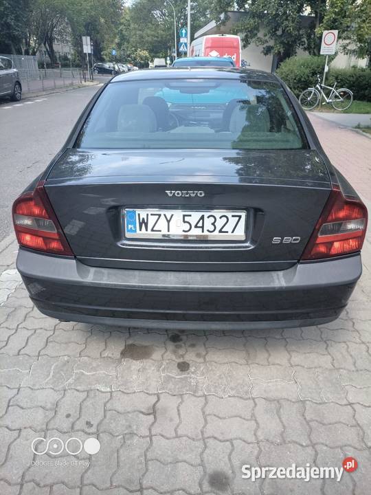 VOLVO S80 24 BENZYNA LPG PRZEBIEG 463 kupiony w polskim salonie Warszawa