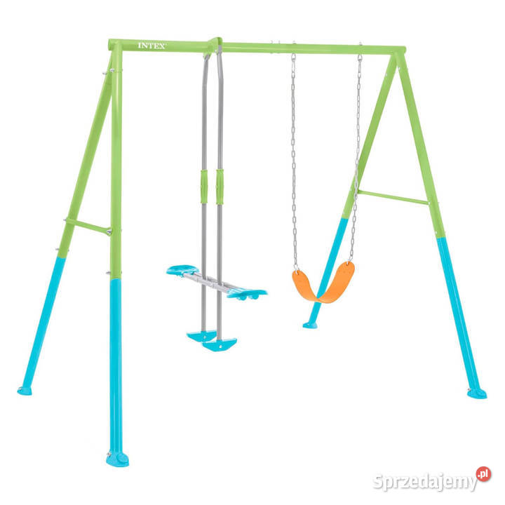 Huśtawka ogrodowa podwójna plac zabaw dzieci Smogorzów