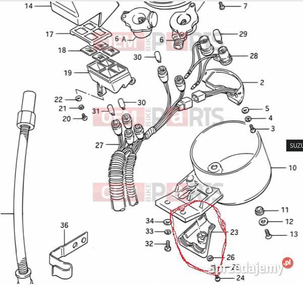 Suzuki intruder VS 700 750 osłona part świętokrzyskie Koprzywnica sprzedam