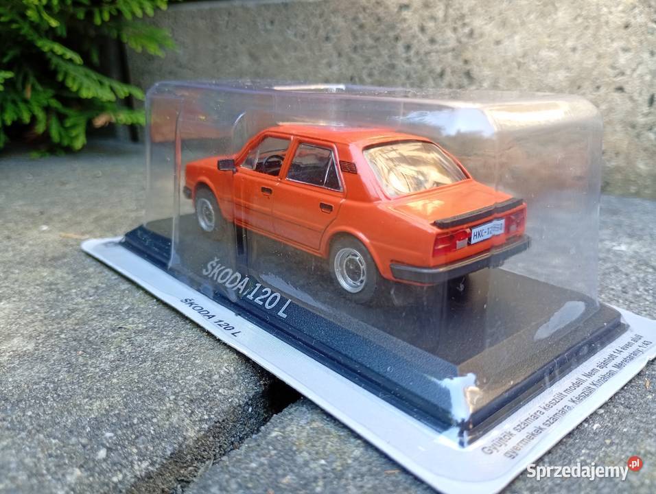 SKODA 120 L LS model kolekcja 143 kultowe auta Modelarstwo Warszawa