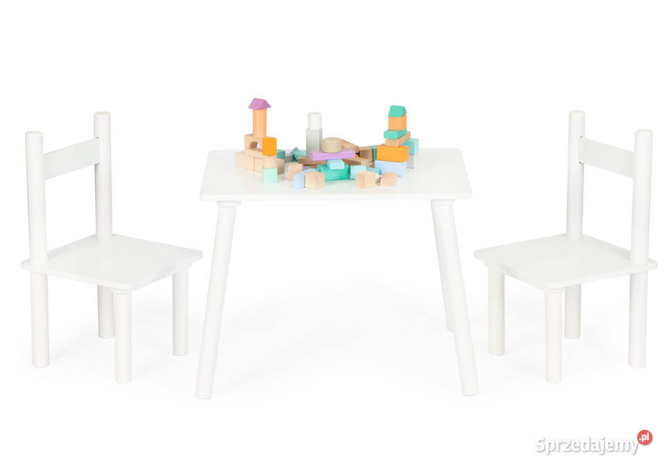 Stół stolik 2 krzesła meble dzieci komplet Smogorzów