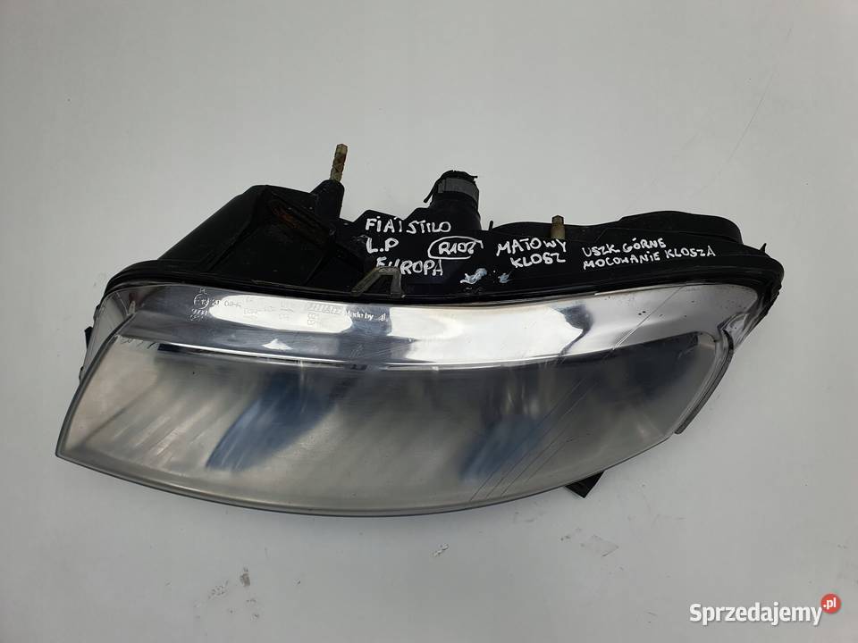 LEWA lewy Fiat Stilo 0107r PRZEDNIA LAMPA przód Rudka sprzedam