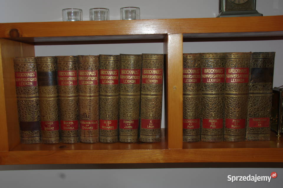 Brockchaus Konversation LEXIKON z 1908 r Bielsko-Biała