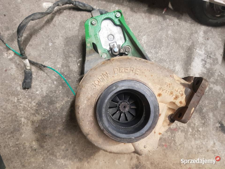 Turbo sprężarka turbina RE534530 John Deere pomorskie