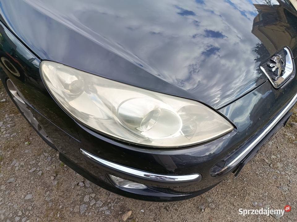 Lampa prawa przednia Peugeot 407 SW Kombi 20 HDI Rok produkcji 2005 Motoryzacja Szklarka Myślniewska