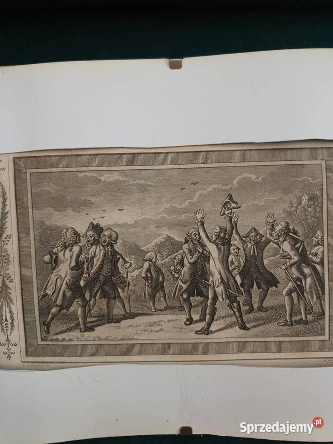 Grafika miedzioryt XVIIIXIX wiek Daniel Opole sprzedam