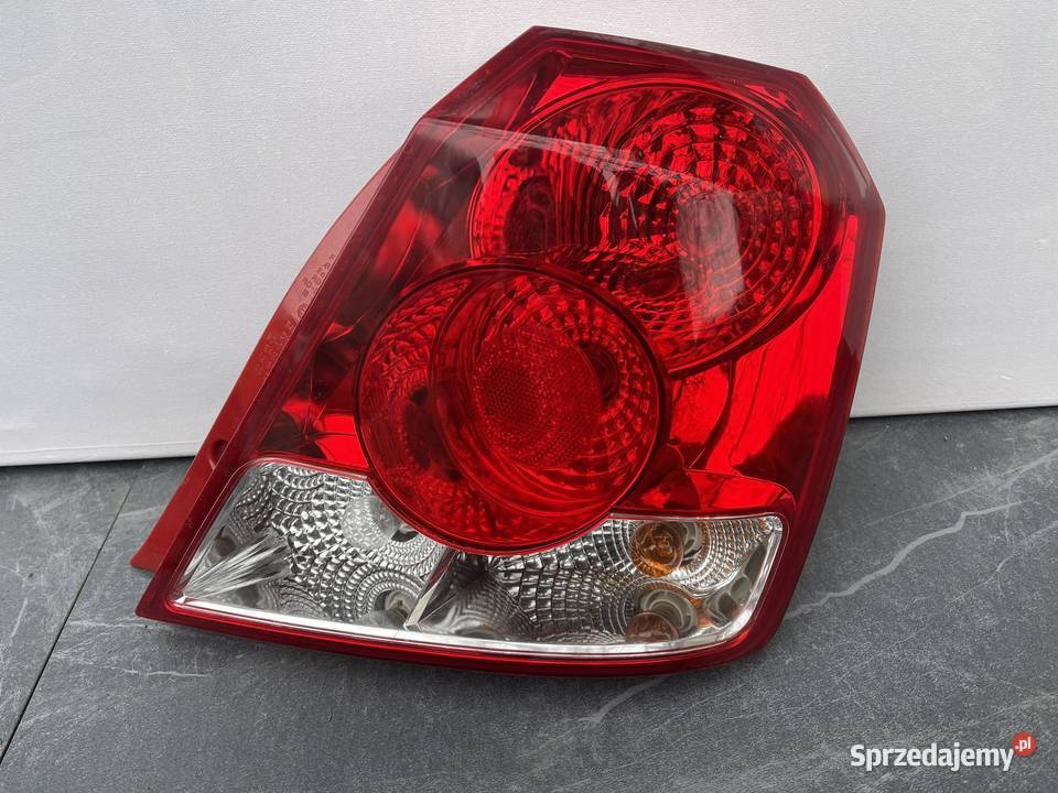 DAEWOO KALOS CHEVROLET AVEO PRAWA LAMPA TYŁ prawe Ostroróg