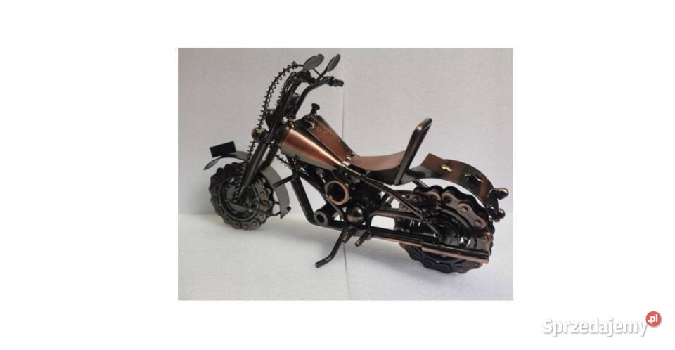 MODEL MOTOCYKL METAL DUŻY DOSKONAŁY PREZENT Mysłowice sprzedam