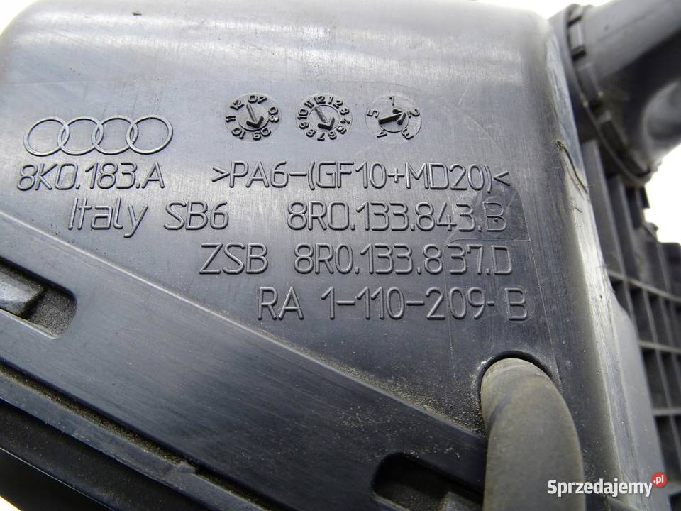 WLOT KIEROWNICA POWIETRZA AUDI A4 B8 A5 8T 20 małopolskie