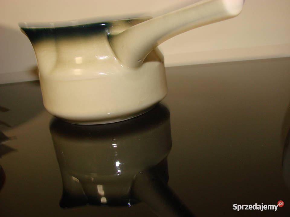 Tułowice porcelitowy rondelek Pozostałe Pruszcz Gdański