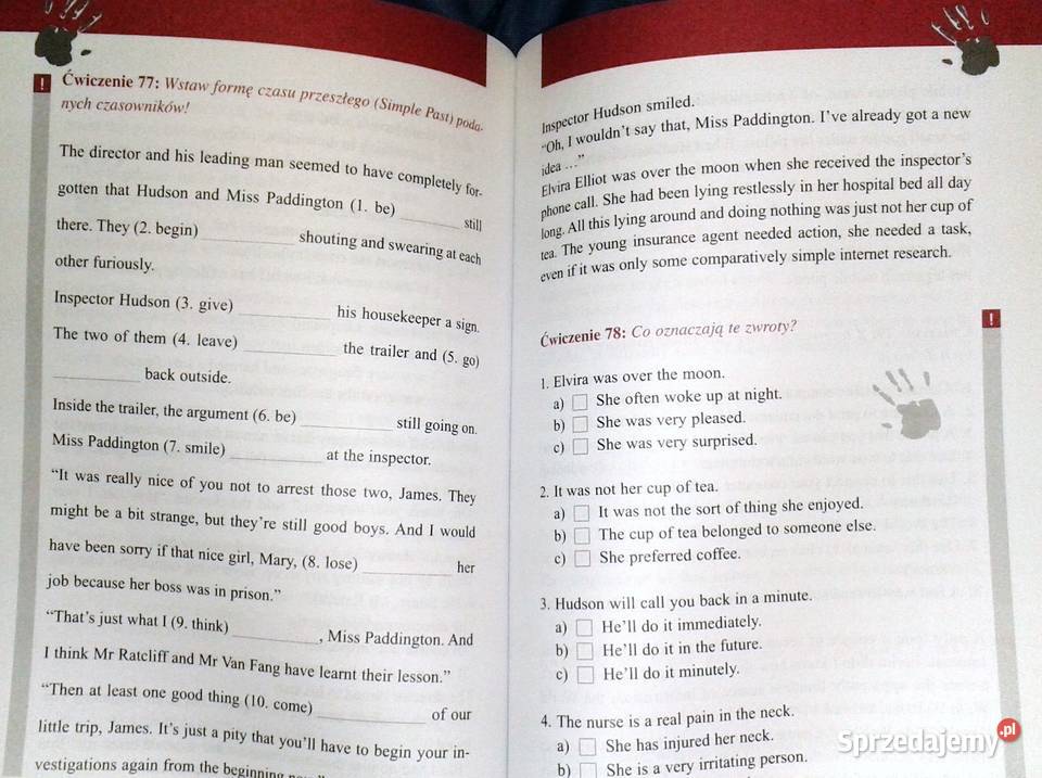 Angielski z dreszczykiem Pogoń wampirem Marc Chełm