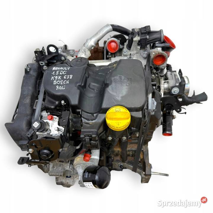 SILNIK K9K638 Renault Clio IV Renault Captur 15 lubelskie Chełm sprzedam