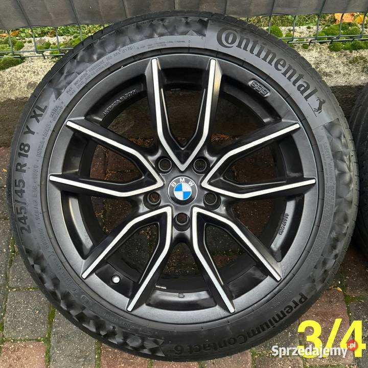 18 BMW F10 F11 F36 F01 BBS felgi koła komplet