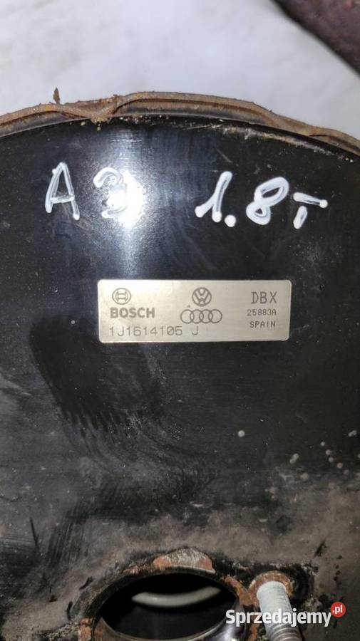 Serwo hamulcowe Audi A3 8L 1J1614105J Wspomaganie hamulca Łagów