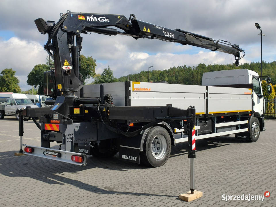 Renault Midlum 180240DXI HDS HYVA HB170E2 Udzwig manualna Widełki