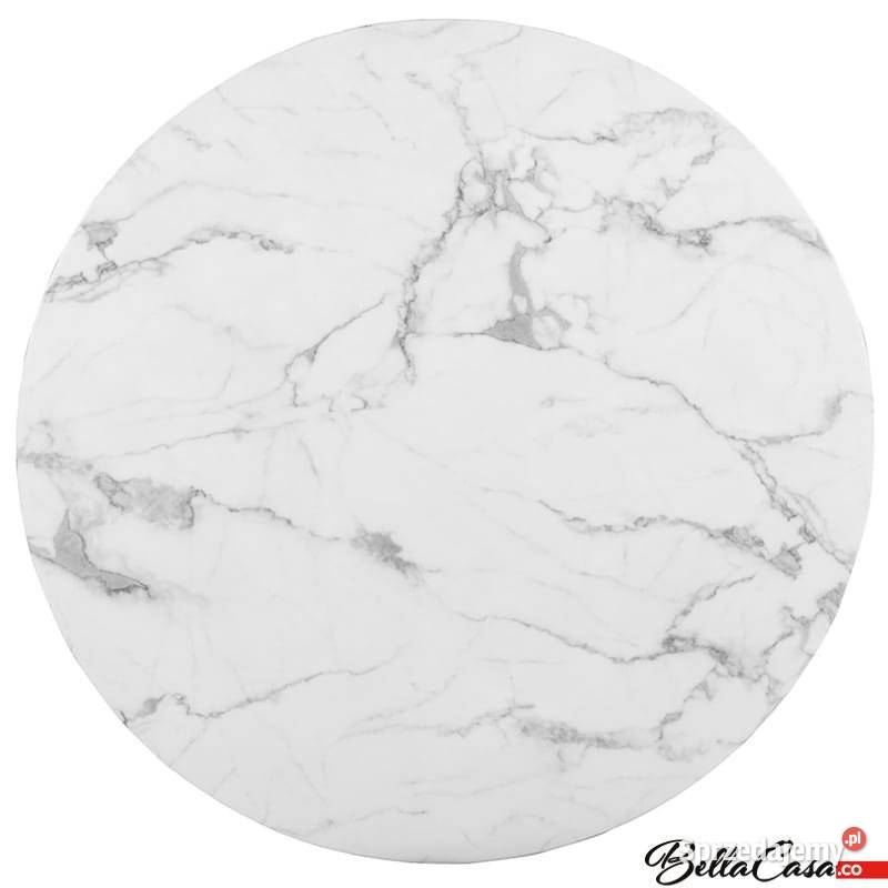 STÓŁ GLAMOUR LINCOLN OKRĄGŁY IMITACJA MARMURU mazowieckie Warszawa sprzedam