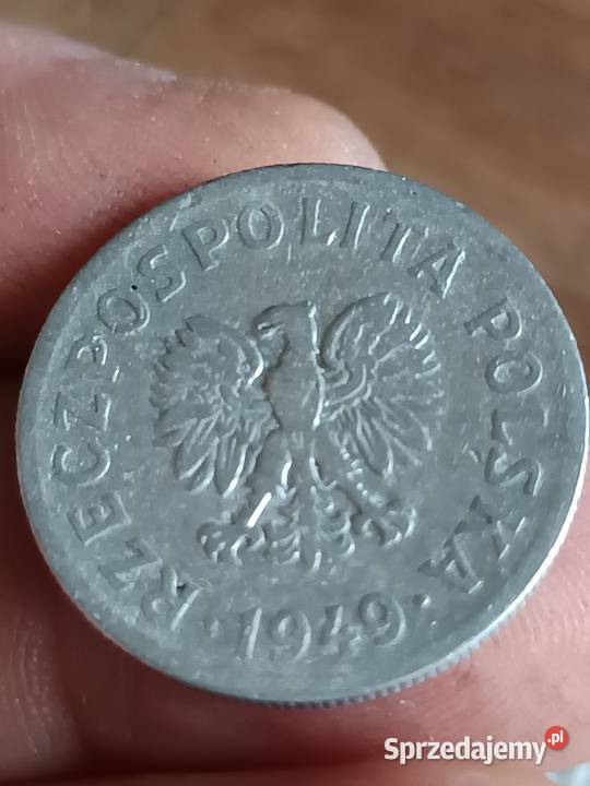Sprzedam 50 groszy 1949 lekka skrętka Numizmatyka Chełm