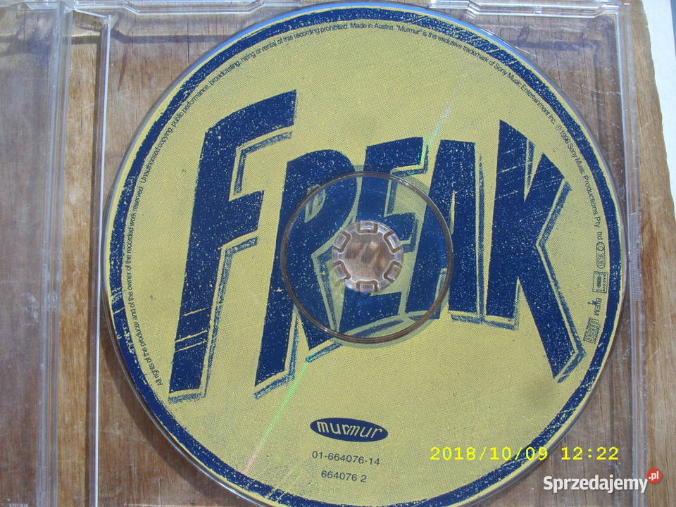 Rock CD singiel SILVERHAIR FREAK 1997 Wołów