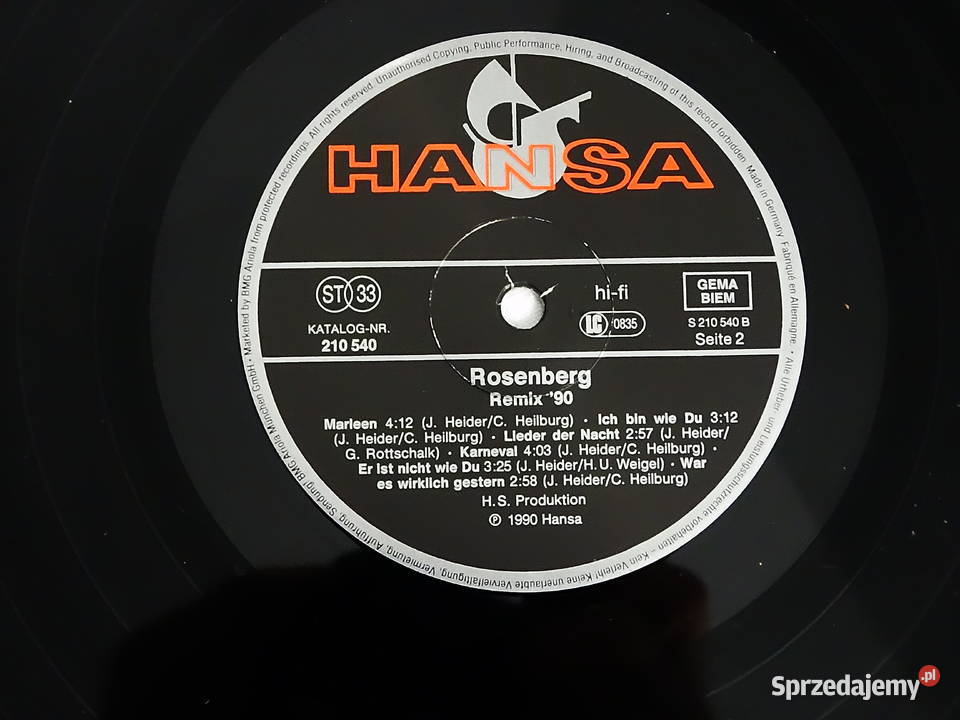 Rosenberg Remix 90 Classics The Album All Muzyka Biłgoraj sprzedam