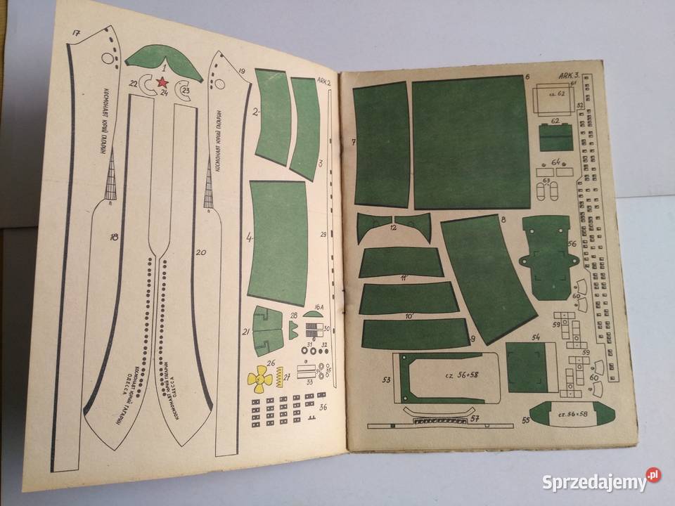 Mały Modelarz 11121979 Statek Jurij Gagarin śląskie Dąbrowa Górnicza