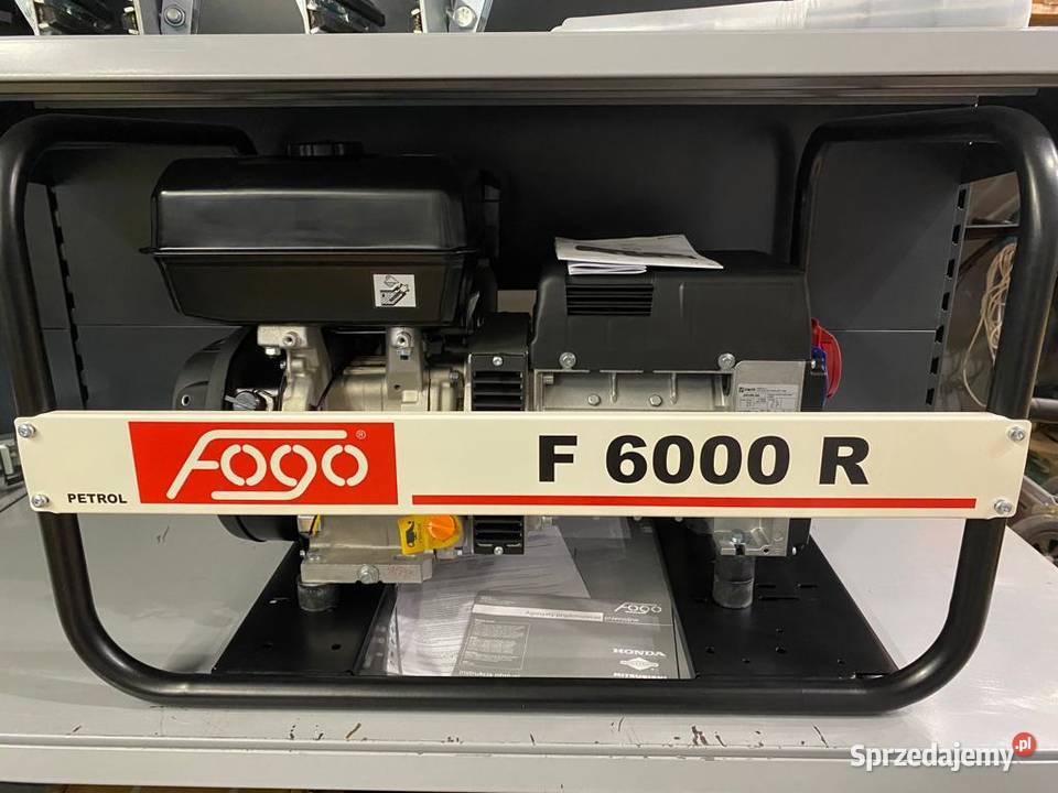Agregat Prądotwórczy FOGO F6000R AVR Konin