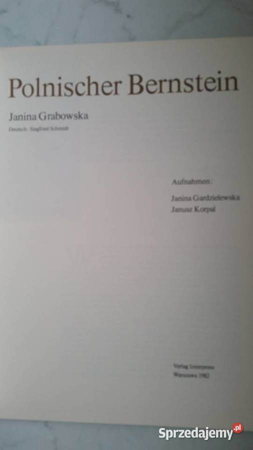Album POLNISCHER BERNSTEIN Janina Grabowska lubelskie