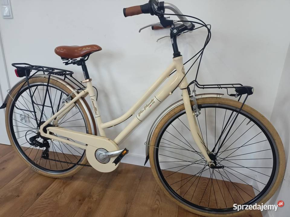 Rower miejski Via Veneto Canelini damka 28 Nowy Żmigród sprzedam