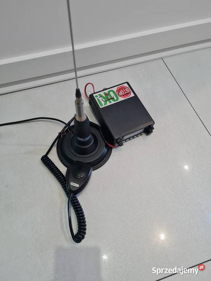 Cb radio president Johnny III z anteną sirio President