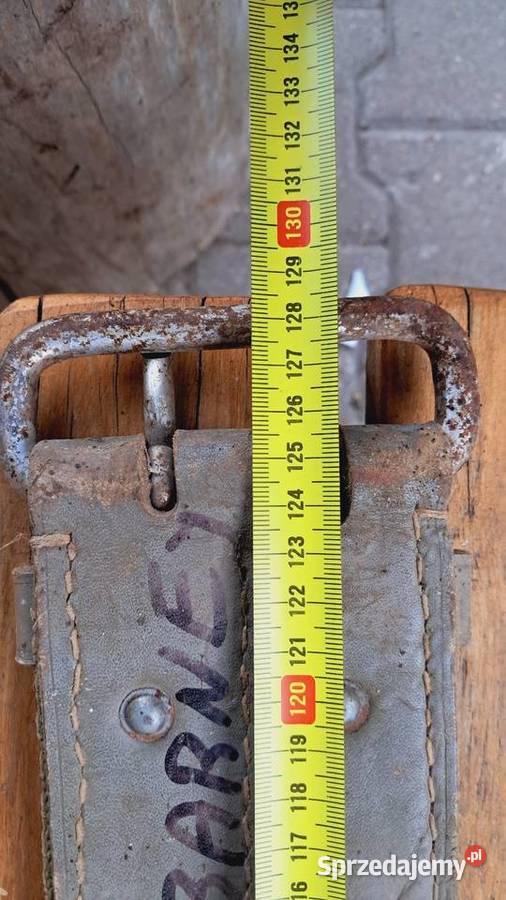 Stary Strażacki Pas Bojowy PRL Świecie