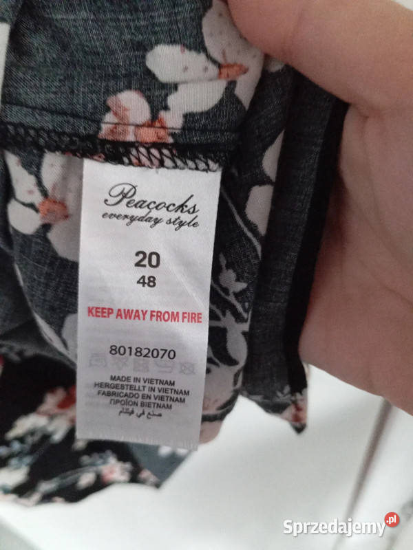 Sukienka Plus Size 20 Letnia Hiszpanka Nowa