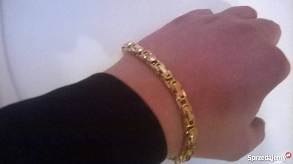 Złoty łańcuszeksplot królewskioryginalny made in złote