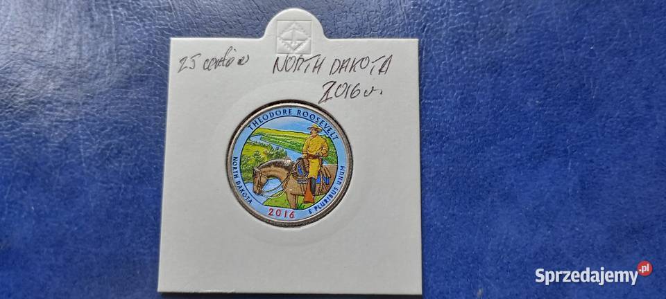 Stare monety 25 cent 2016 USA 15 sprzedam