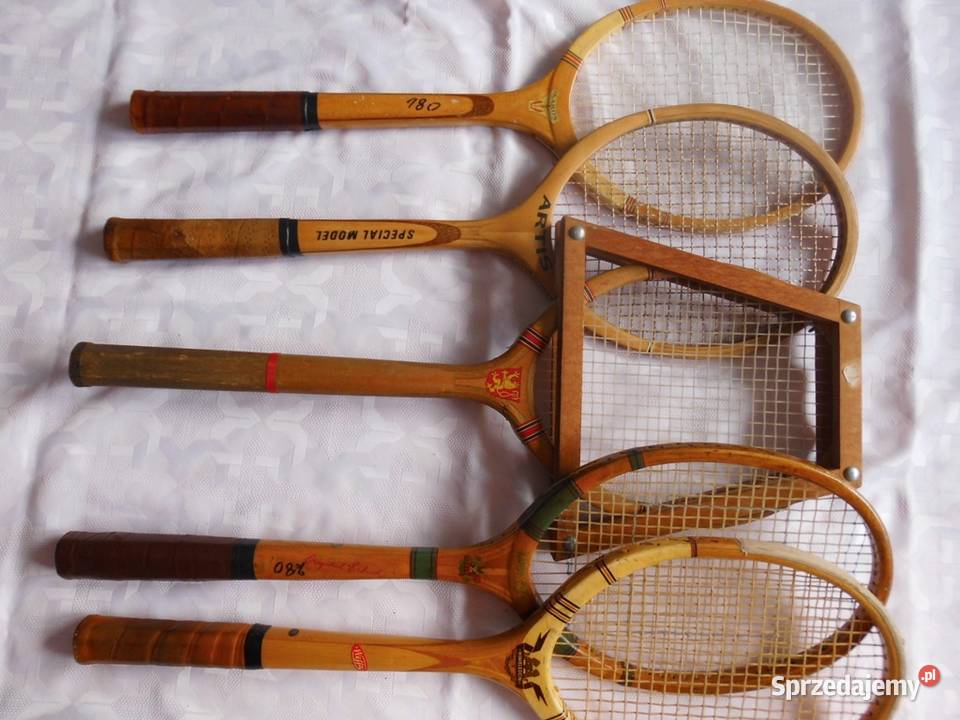 Kolekcionerskie drewno rakiety z lat 194050 w Warszawa
