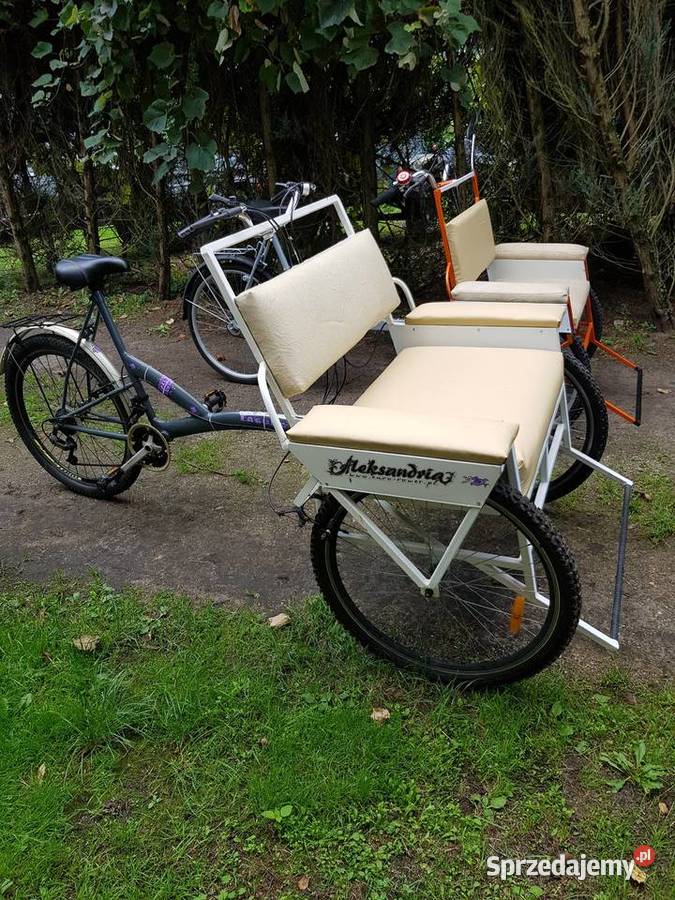 EkskluzywnyNowyDo pracyrekreacjiRower riksza Barlinek