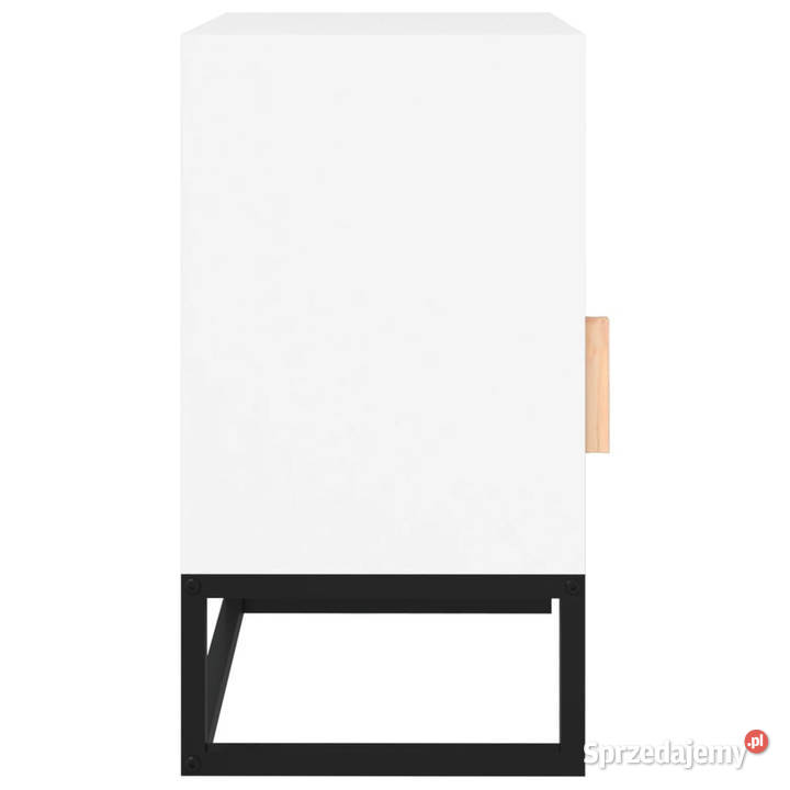 Szafka nocna biała 40x30x555 materiał Szafki