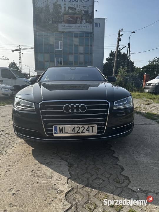 Audi A8 D4 4H 42 TDI 2014 385 4/5 mazowieckie Warszawa