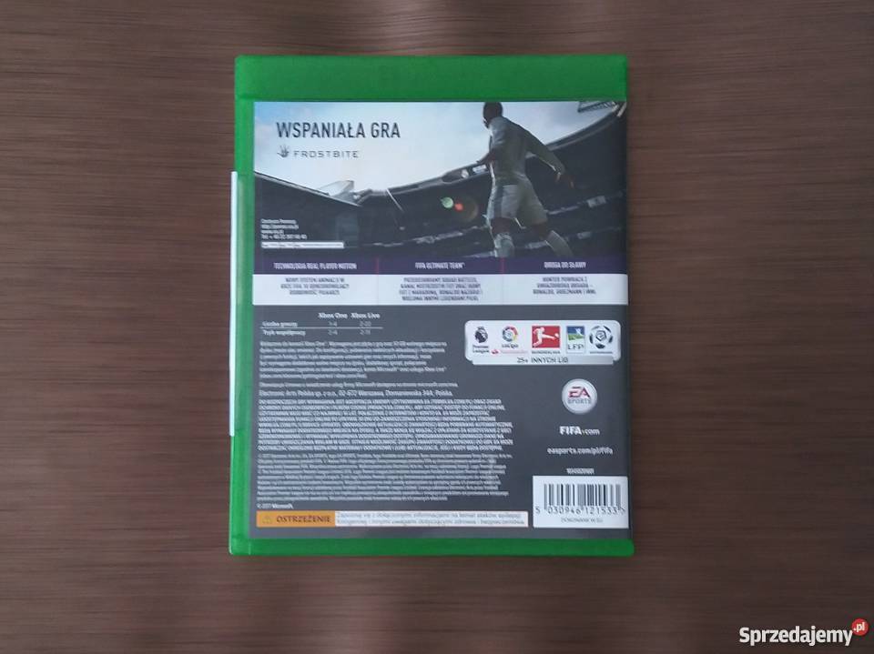 FIFA 2018 XBOX ONE pudełkowa idealny Chorzów sprzedam